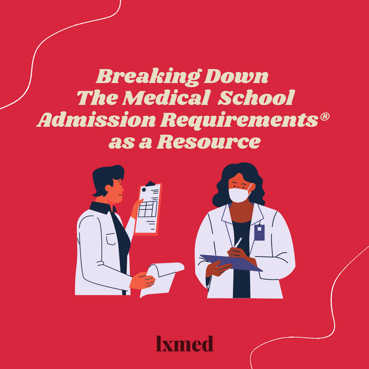 Breaking Down The Medical School Admission Requirements® as a Resource