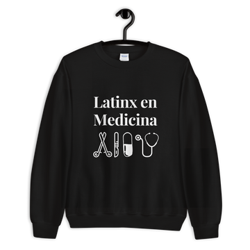 Latinx en Medicina Sweatshirt (Black)