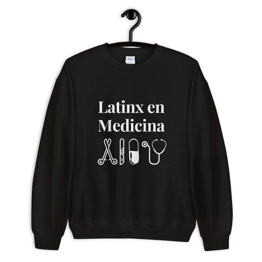 Latinx en Medicina Sweatshirt (Black)