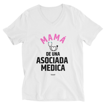 Mamá de Asociada Medica V-Neck T-Shirt