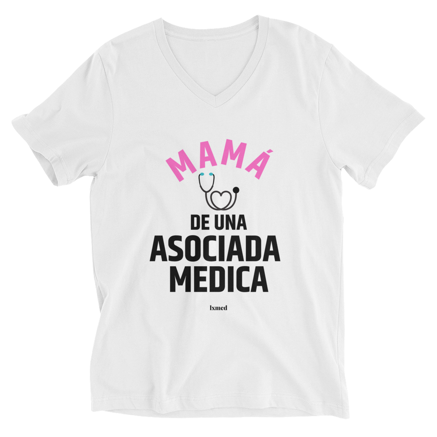 Mamá de Asociada Medica V-Neck T-Shirt